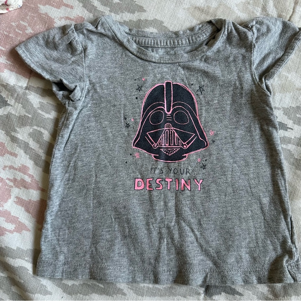 Girls' Grey Star Wars 'Destiny' Graphic Tee 18-24 months